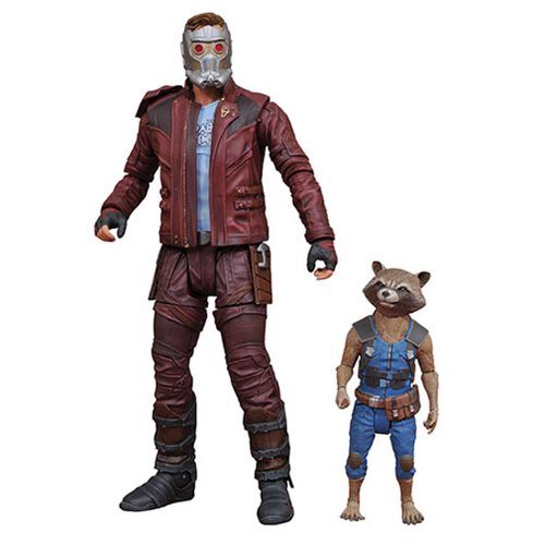 Marvel Select Guardians of the Galaxy Vol. 2 Star-Lord and Rocket Action Figure Set